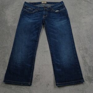 BKE Jeans Womens 28 Blue Denim Capri Pockets Cotton Y2K Casual